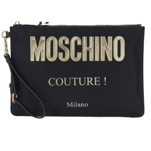 💕NWT MOSCHINO COUTURE CORDURA NYLON CLUTCH💕